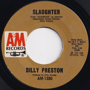 Billy Preston - Slaughter / God Loves You (7 inch Record / Used)