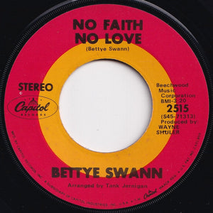 Bettye Swann - Angel Of The Morning / No Faith No Love (7 inch Record / Used)