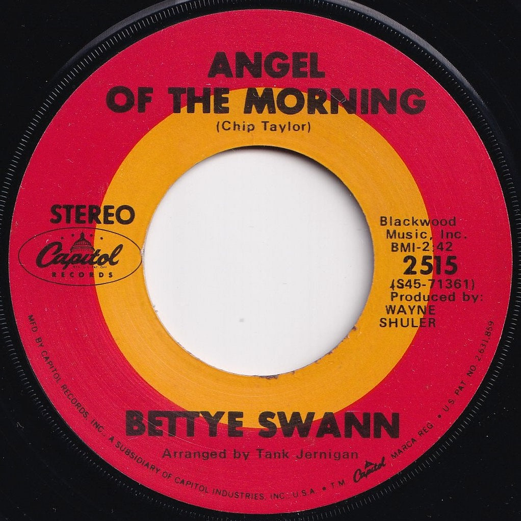 Bettye Swann - Angel Of The Morning / No Faith No Love (7 inch Record / Used)