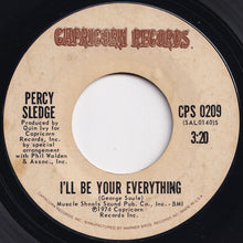 Load image into Gallery viewer, Percy Sledge - I&#39;ll Be Your Everything / Blue Water (7 inch Record / Used)
