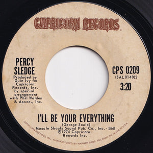 Percy Sledge - I'll Be Your Everything / Blue Water (7 inch Record / Used)