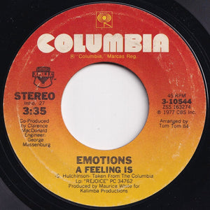 Emotions - Best Of My Love / A Feeling Is (7 inch Record / Used)