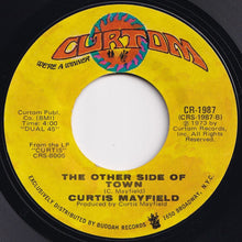 画像をギャラリービューアに読み込む, Curtis Mayfield - Future Shock / The Other Side Of Town (7 inch Record / Used)
