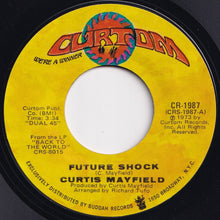 画像をギャラリービューアに読み込む, Curtis Mayfield - Future Shock / The Other Side Of Town (7 inch Record / Used)
