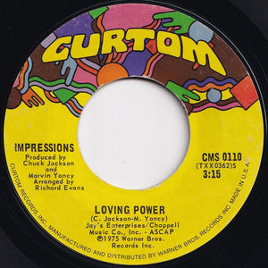 Impressions - First Impressions / Loving Power (7 inch Record / Used)