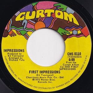 Impressions - First Impressions / Loving Power (7 inch Record / Used)