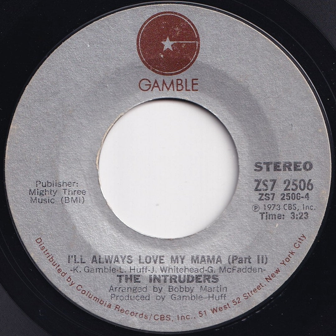 The Intruders - I'll Always Love My Mama (1973) vinyl 