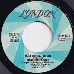 Bloodstone - Natural High / Peter's Jones (7 inch Record / Used)