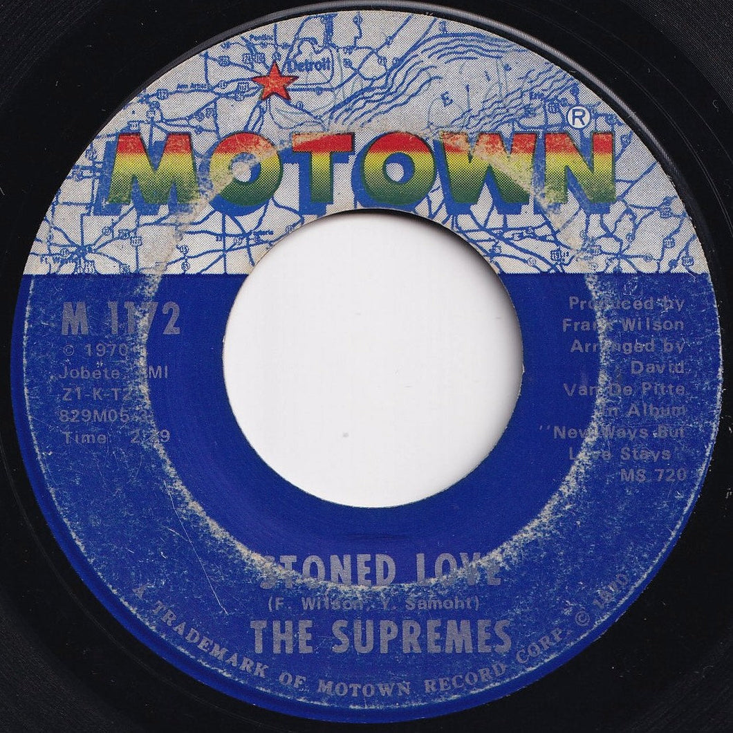 Supremes - Stoned Love / Shine On Me  (7 inch Record / Used)