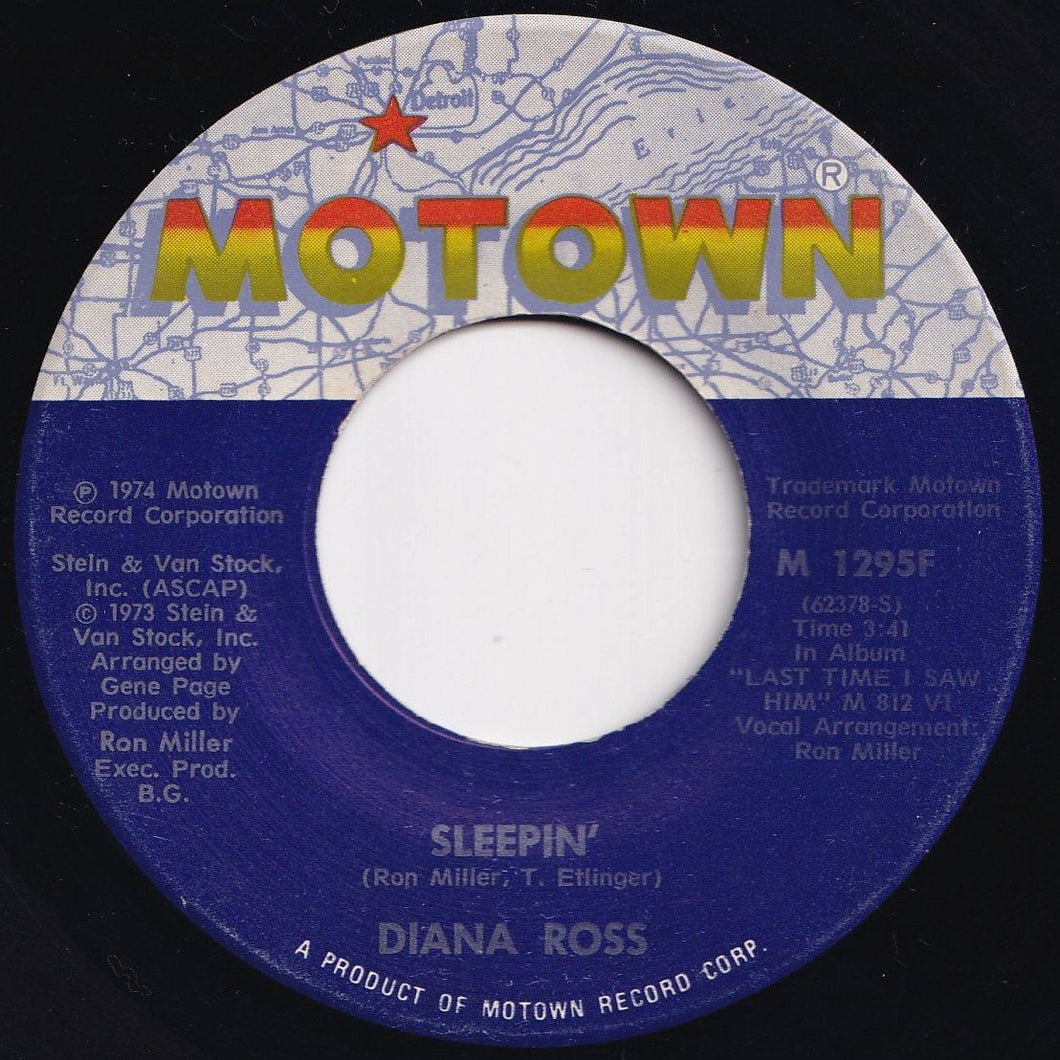 Diana Ross - Sleepin' / You (7 inch Record / Used)