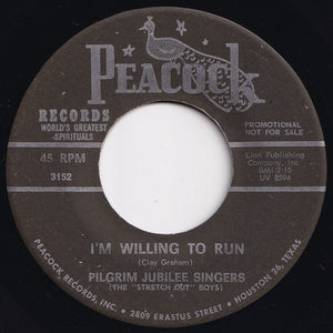 Pilgrim Jubilee Singers - Father, I'm Coming Home / I'm Willing To Run (7 inch Record / Used)