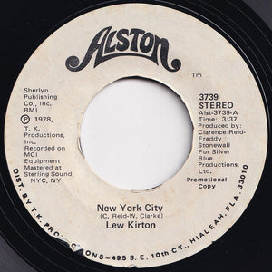 Lew Kirton - New York City / New York City (7 inch Record / Used)