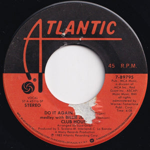 Club House - Do It Again (Medley With Billie Jean) / Infusion (7 inch Record / Used)