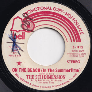 5th Dimension - On The Beach (In The Summertime) (Mono) / (Stereo) (7 inch Record / Used)