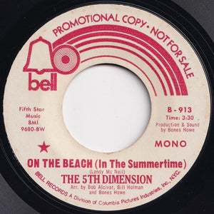 5th Dimension - On The Beach (In The Summertime) (Mono) / (Stereo) (7 inch Record / Used)