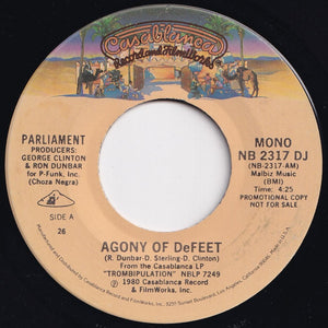 Parliament - Agony Of Defeet (Mono) / (Stereo) (7 inch Record / Used)