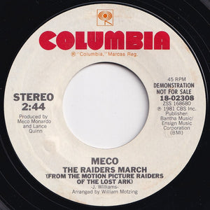 Meco - The Raiders March / The Raiders March (7 inch Record / Used)