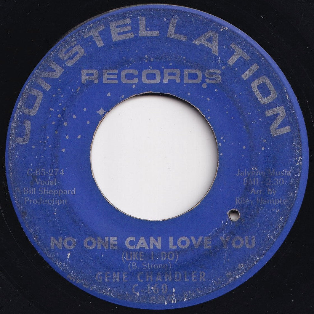 Gene Chandler - No One Can Love You (Like I Do) / Good Times (7 inch Record / Used)