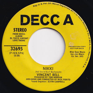 Vincent Bell - Darling Lili / Nikki (7 inch Record / Used)