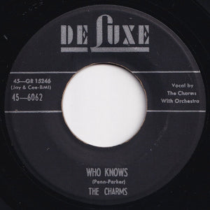 Charms - Hearts Of Stone / Who Knows (7 inch Record / Used)