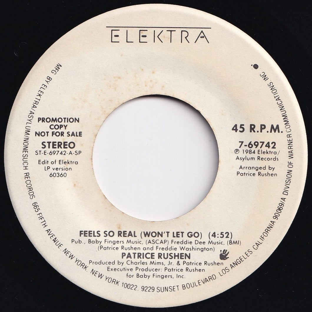 Patrice Rushen - Feels So Real (Won't Let Go) / Feels So Real (Won't Let Go) (7 inch Record / Used)