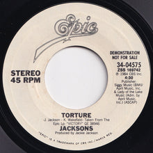 Load image into Gallery viewer, Jacksons - Torture / Torture (7 inch Record / Used)
