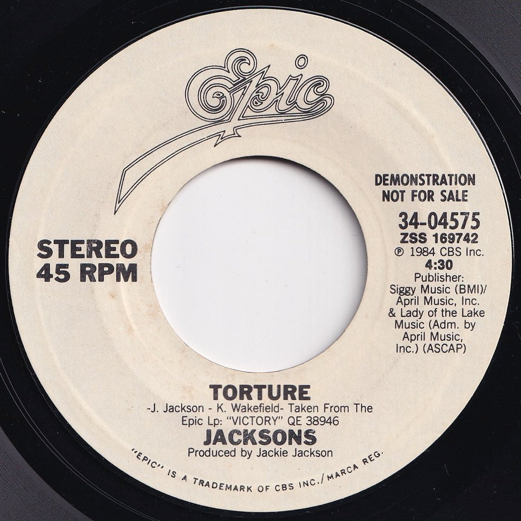 Jacksons - Torture / Torture (7 inch Record / Used)