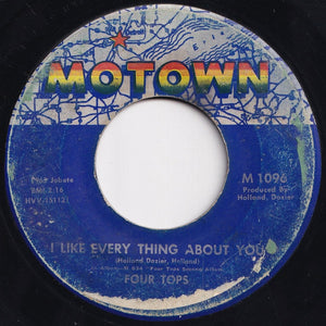 Four Tops - Loving You Is Sweeter Than Ever / I Like Everything About You (7 inch Record / Used)