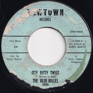 Blue-Belles - I Sold My Heart To The Junkman / Itty Bitty Twist (7 inch Record / Used)