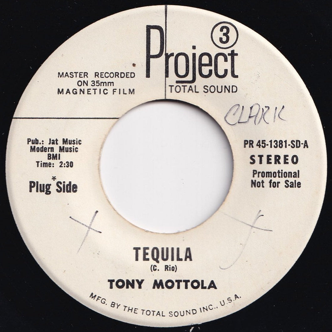 Tony Mottola - Tequila / Bluesette (7 inch Record / Used)