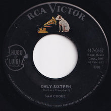 Load image into Gallery viewer, Sam Cooke - Only Sixteen / For Sentimental Reasons (7 inch Record / Used)
