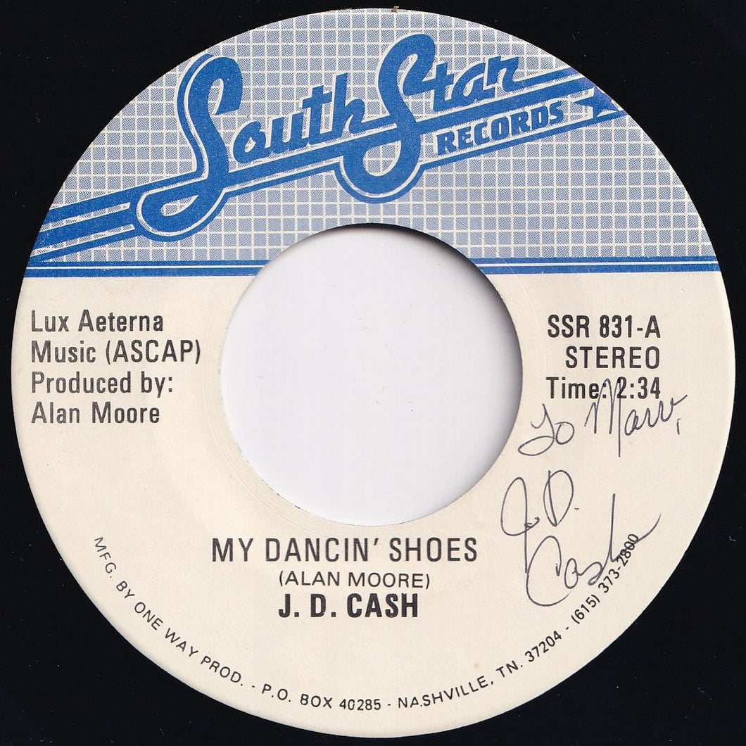 J.D. Cash - My Dancin' Shoes / Fifty-Fifty (7 inch Record / Used)