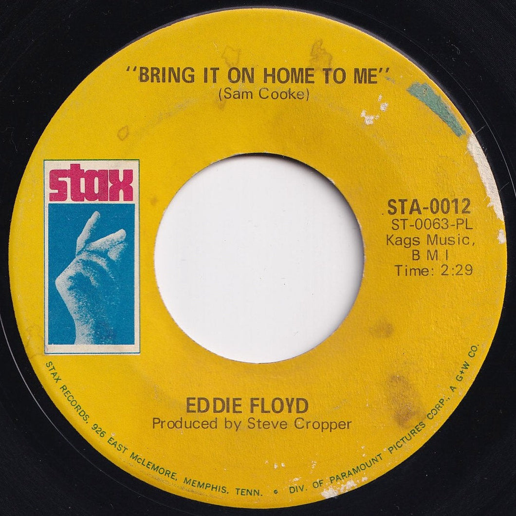 Eddie Floyd - Bring It On Home To Me / Sweet Things You Do (7 inch Record / Used)