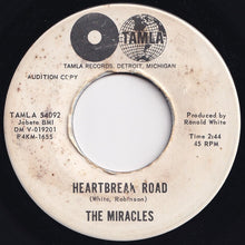 Load image into Gallery viewer, Miracles - (You Can&#39;t Let The Boy Overpower) The Man In You / Heartbreak (7 inch Record / Used)
