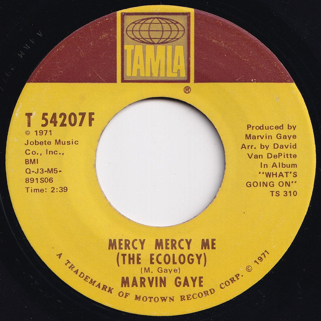 Marvin Gaye - Mercy Mercy Me (The Ecology) / Sad Tomorrows (7 inch Record / Used)