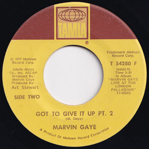 Marvin Gaye - Got To Give It Up (Part 1) / (Part 2) (7 inch Record / Used)