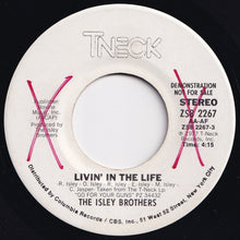 画像をギャラリービューアに読み込む, Isley Brothers - Livin&#39; In The Life (Mono) / (Stereo) (7 inch Record / Used)
