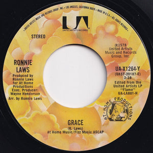 Ronnie Laws - Love Is Here / Grace (7 inch Record / Used)