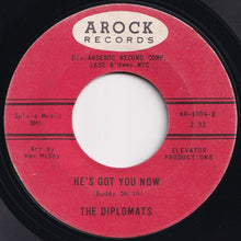 Load image into Gallery viewer, Diplomats - Here&#39;s A Heart / He&#39;s Got You Now (7 inch Record / Used)
