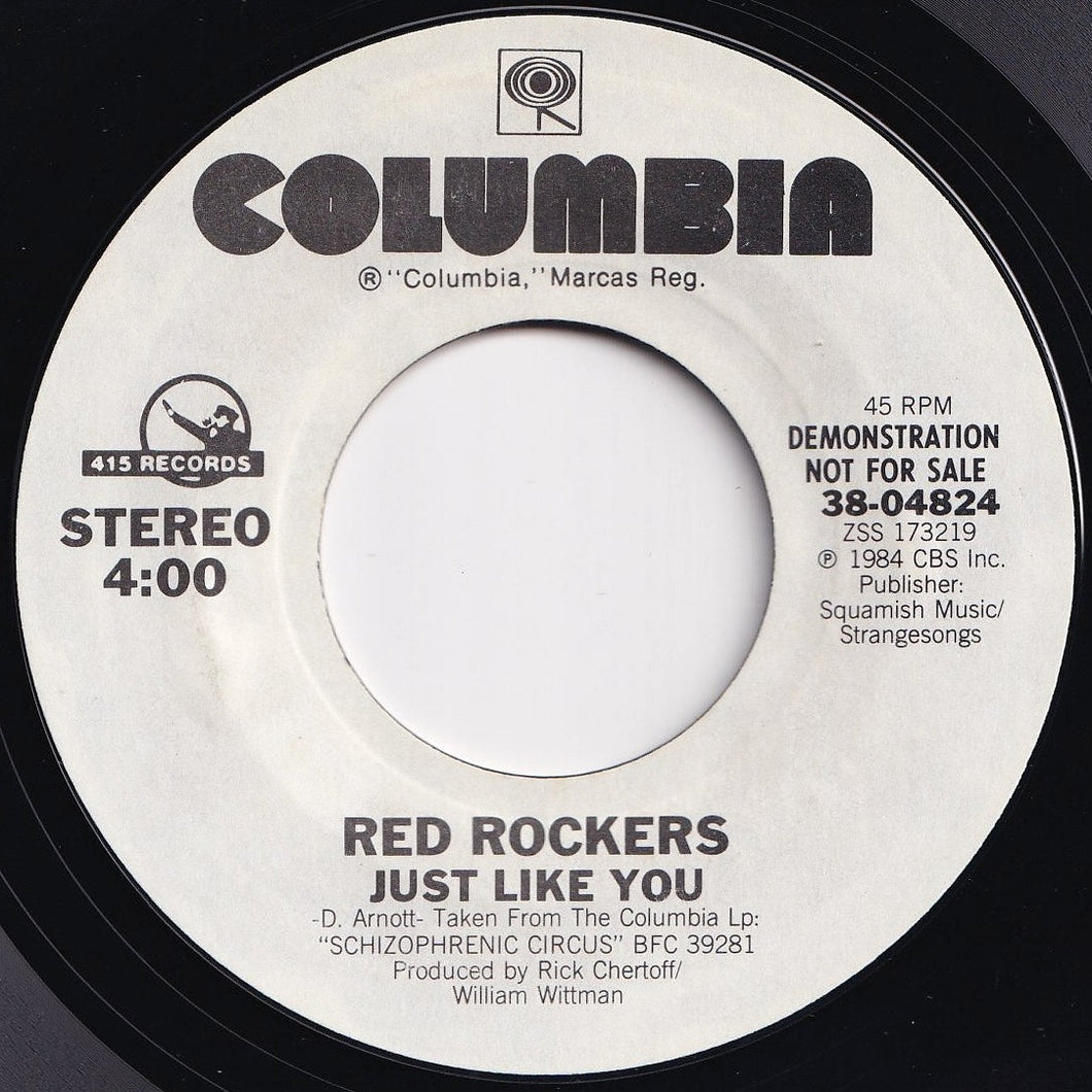 Red Rockers - Just Like You / Just Like You (7 inch Record / Used)