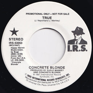 Concrete Blonde - True / True (7 inch Record / Used)