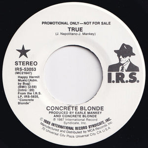 Concrete Blonde - True / True (7 inch Record / Used)