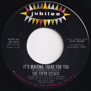 Fifth Estate - Heigh-Ho / It's Waiting There For You (7 inch Record / Used)