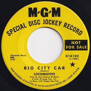 Locomotive - Big City Car / Roberta (7 inch Record / Used)