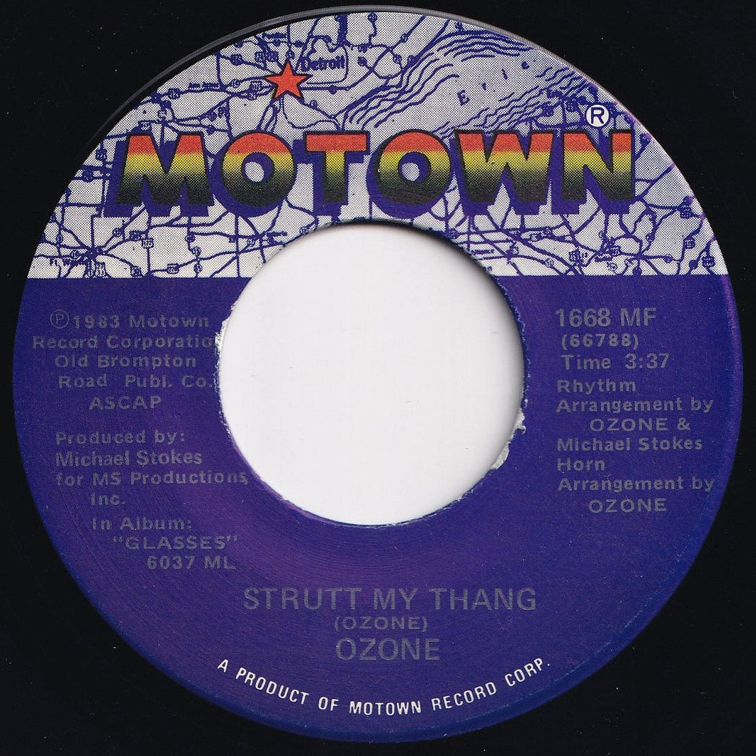 Ozone - Strutt My Thang / Don't Leave Me Now (7 inch Record / Used)