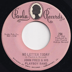 John Fred & His Playboy Band - Hey, Bunny / No Letter Today (7 inch Record / Used)