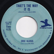 Load image into Gallery viewer, Eric Kloss - Close Your Eyes / That&#39;s The Way It Is (7 inch Record / Used)
