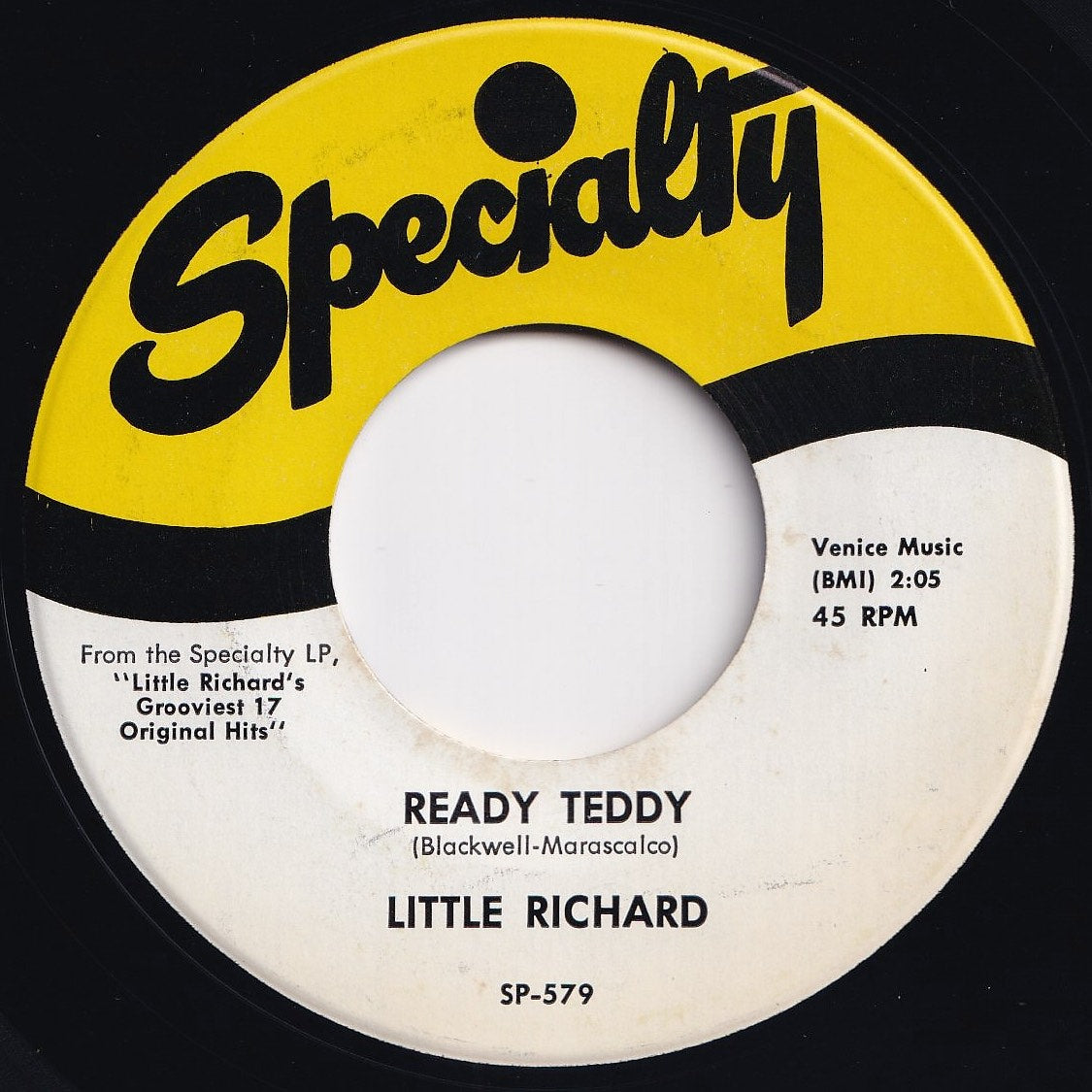 Little Richard - Rip It Up / Ready Teddy (7 inch Record / Used ...