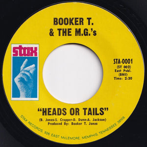 Booker T & The MG's - Soul-Limbo / Heads Or Tails (7 inch Record / Used)