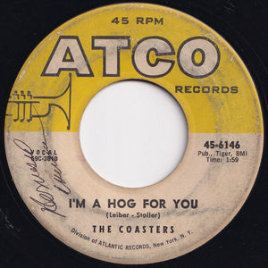 Coasters - Poison Ivy / I'm A Hog For You (7 inch Record / Used)